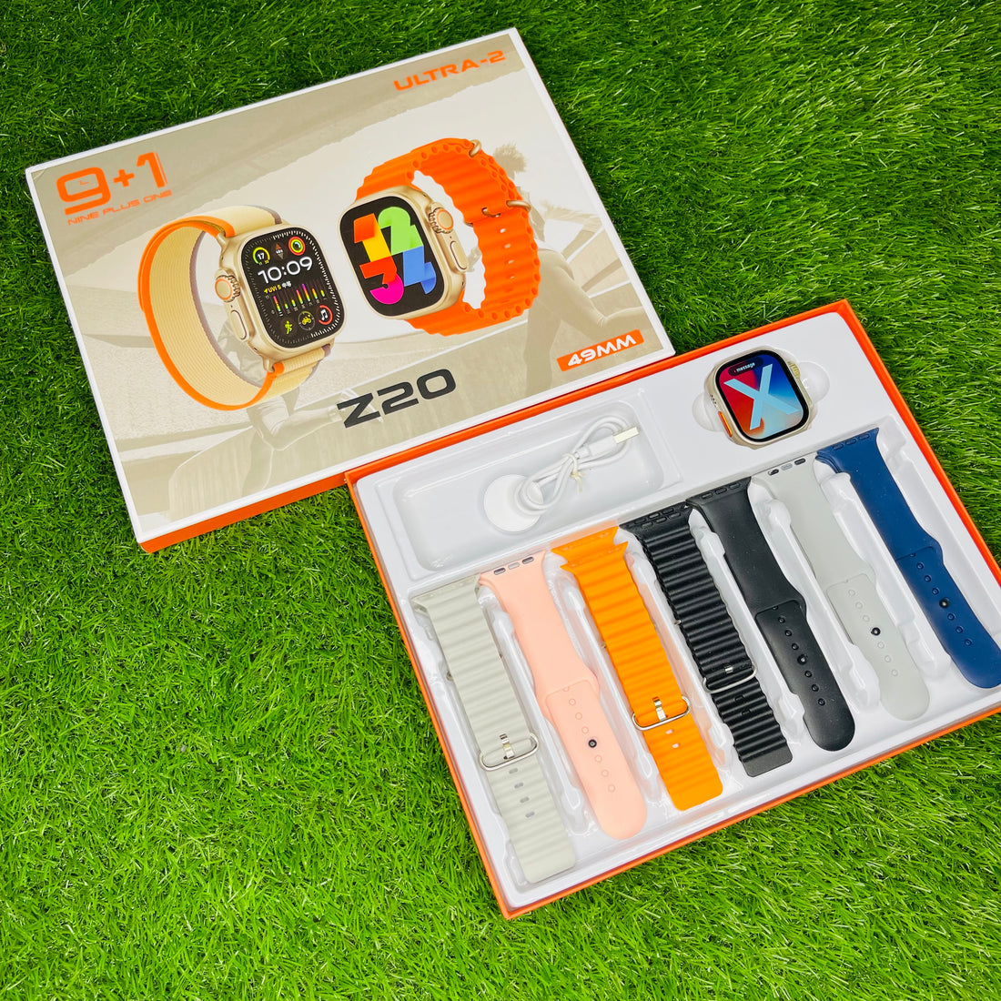 Z20 Ultra Smartwatch with 7 straps