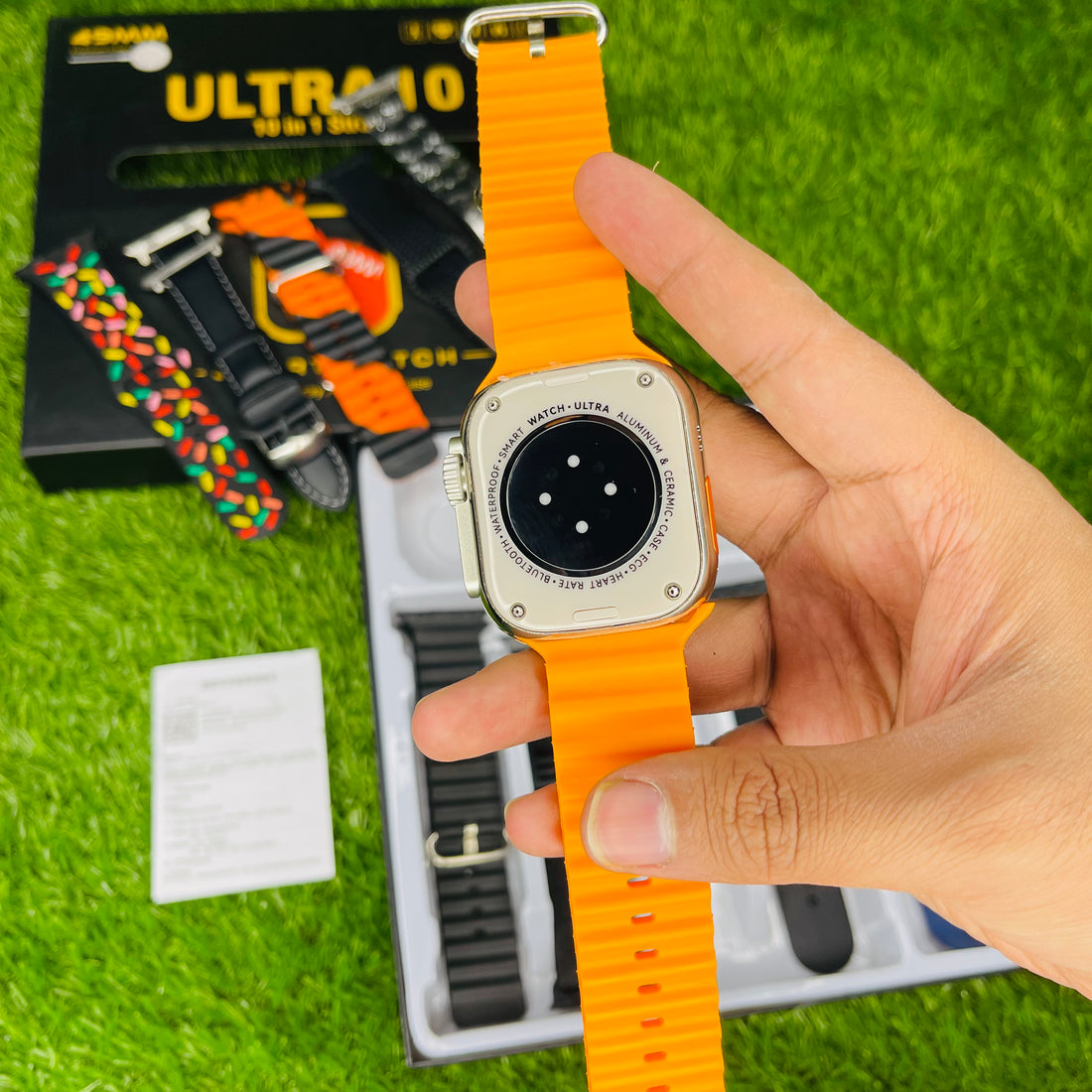 Ultra 10 Smartwatch With 10 Straps