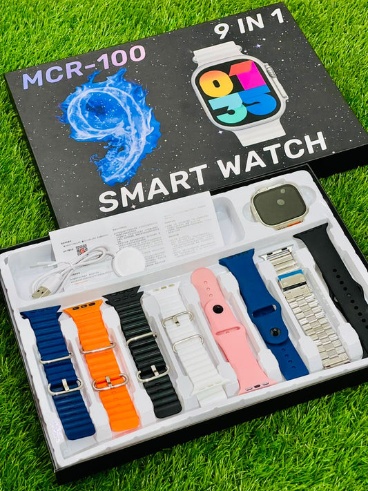 Latest MCR-100 Ultra 2 Smartwatch 9 in 1