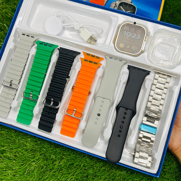 WS 05 Ultra 2 Smartwatch with 7 straps & cover