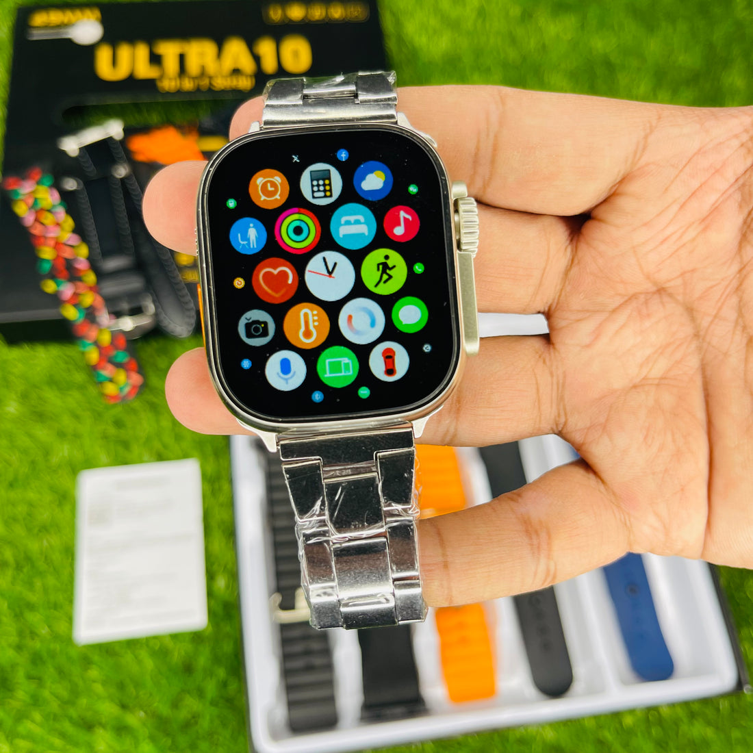 Ultra 10 Smartwatch With 10 Straps