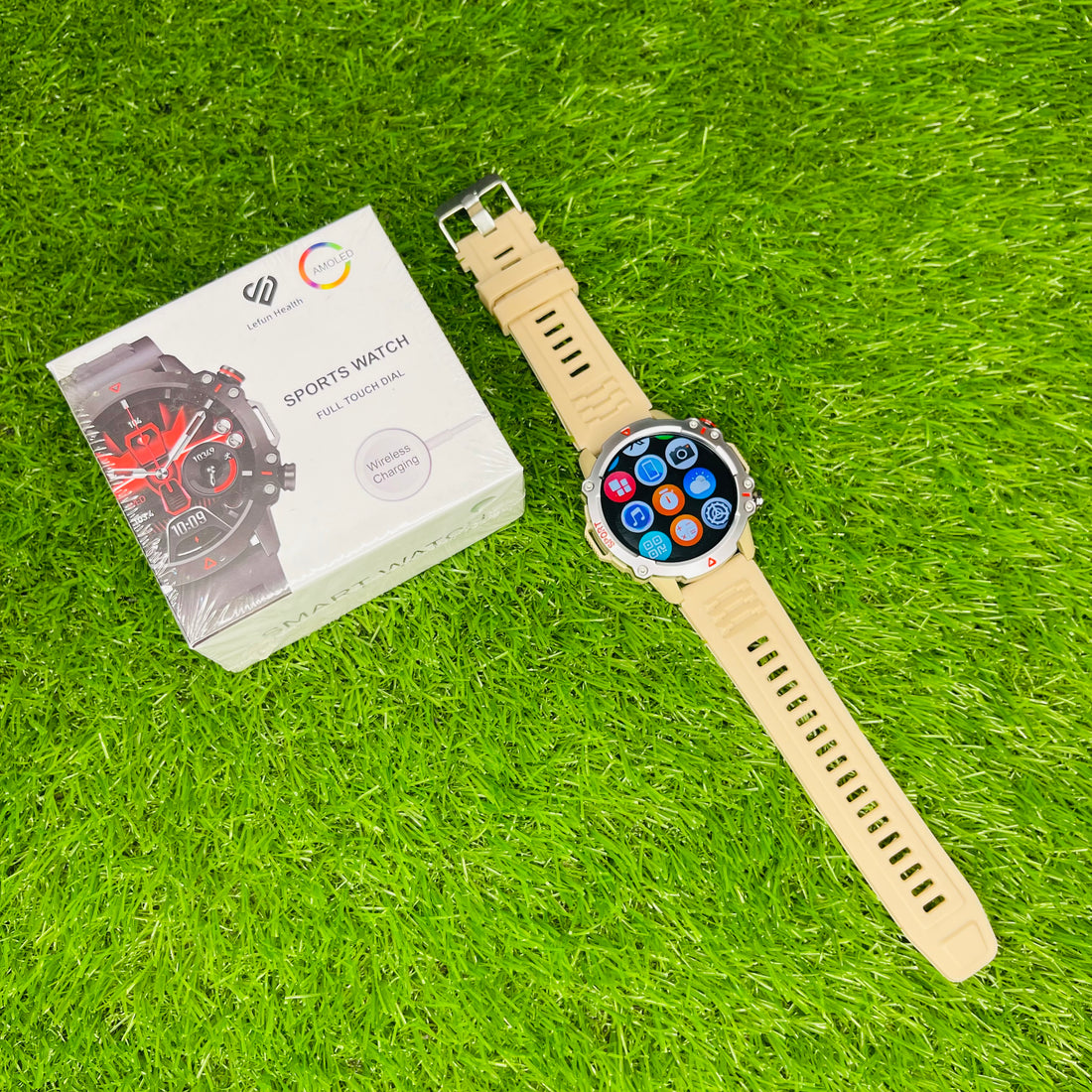TF 10 Pro Round Dial Smart Watch