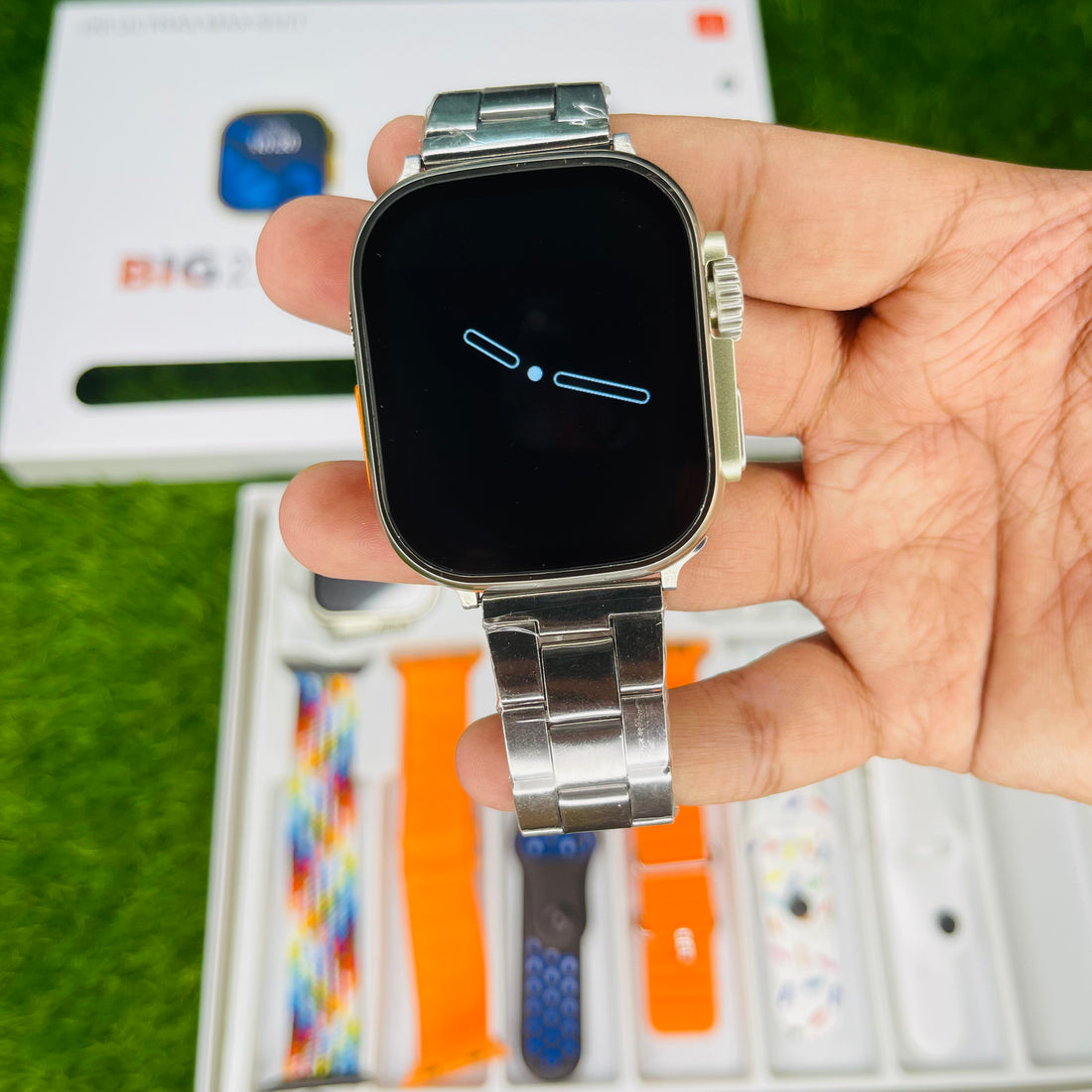 i20 Ultra 2 Max Suit Combo Deal with 7 Straps & Airpods Pro 2