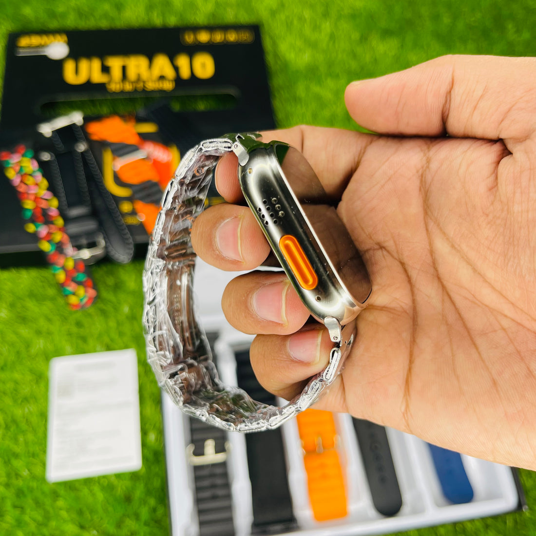 Ultra 10 Smartwatch With 10 Straps
