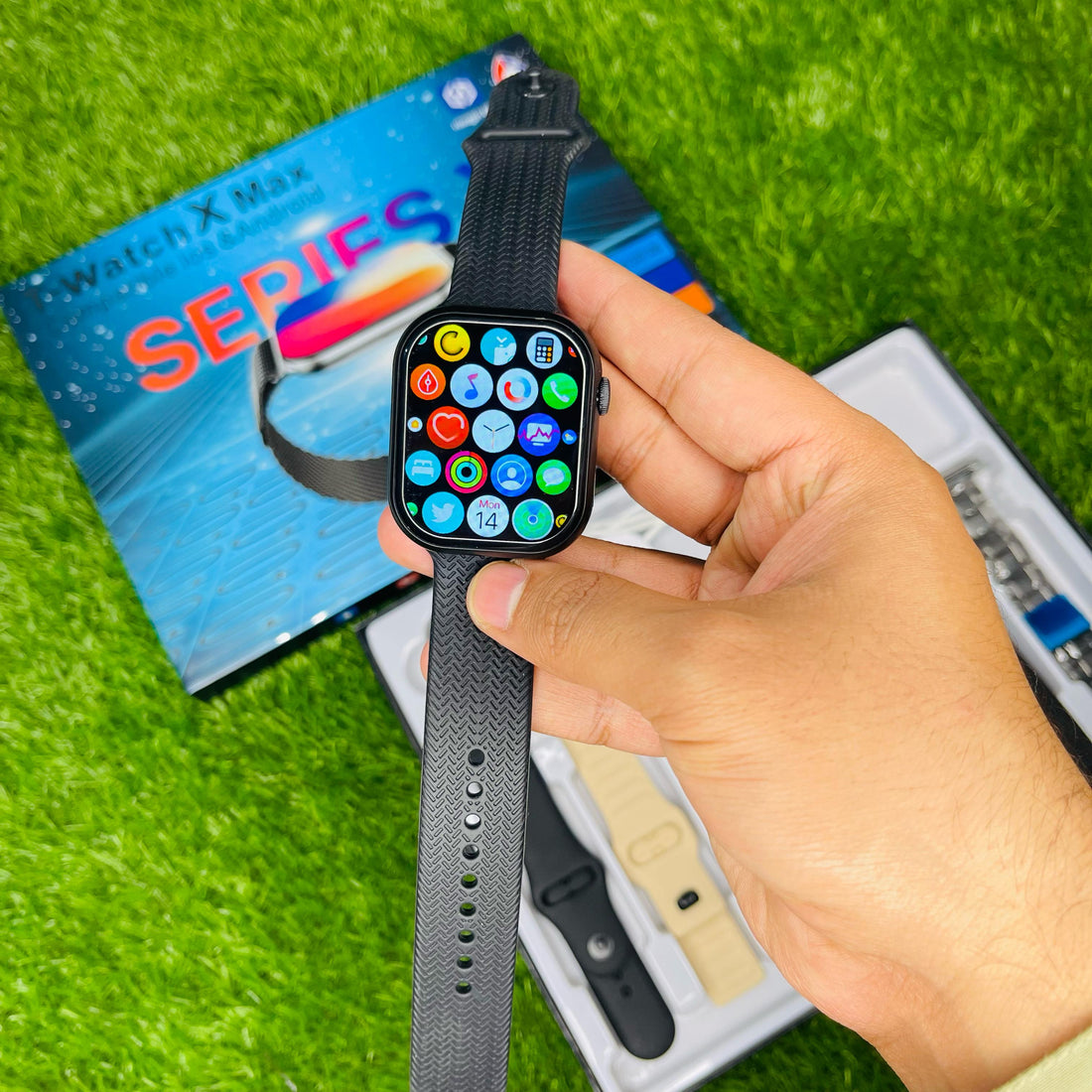 Watch X Max ( Series 10 with 7 straps )