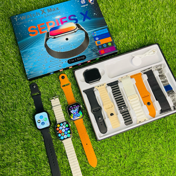 Watch X Max ( Series 10 with 7 straps )